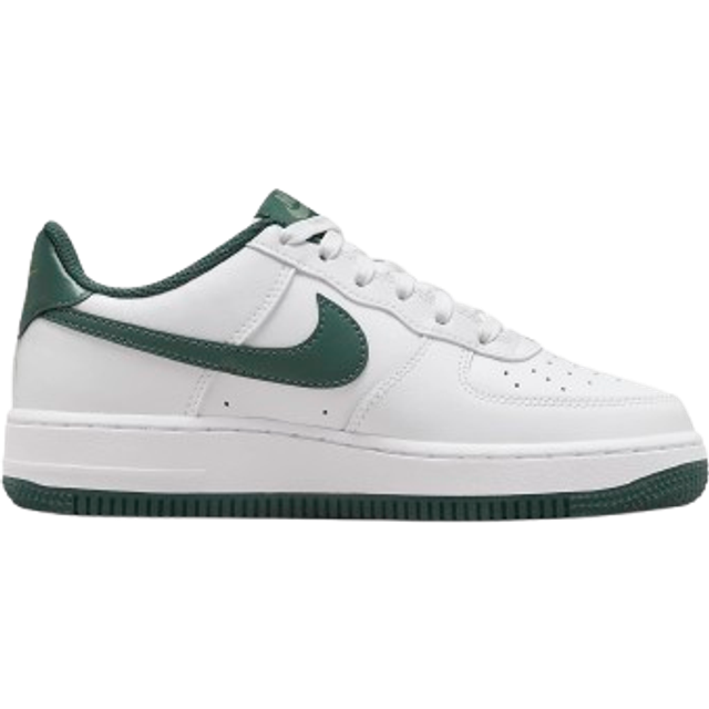 Nike Air Force 1 GS White Oil Green Vintage Green Prezzi