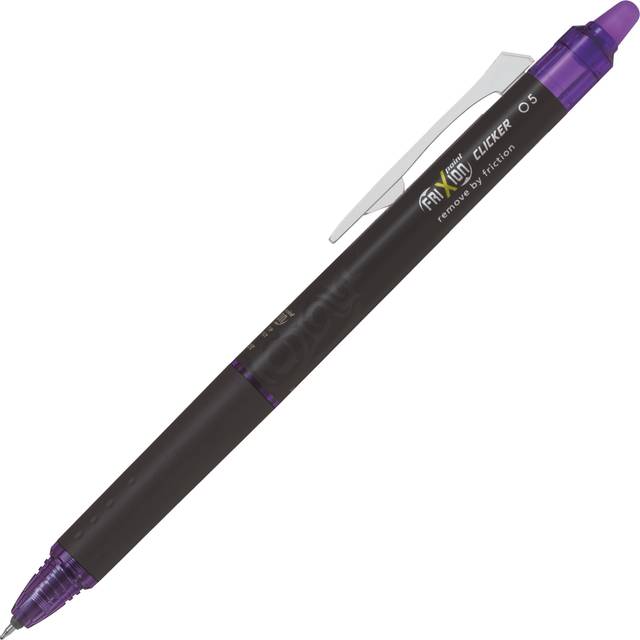 Pilot Frixion Point Clicker med klick 0,5 lila