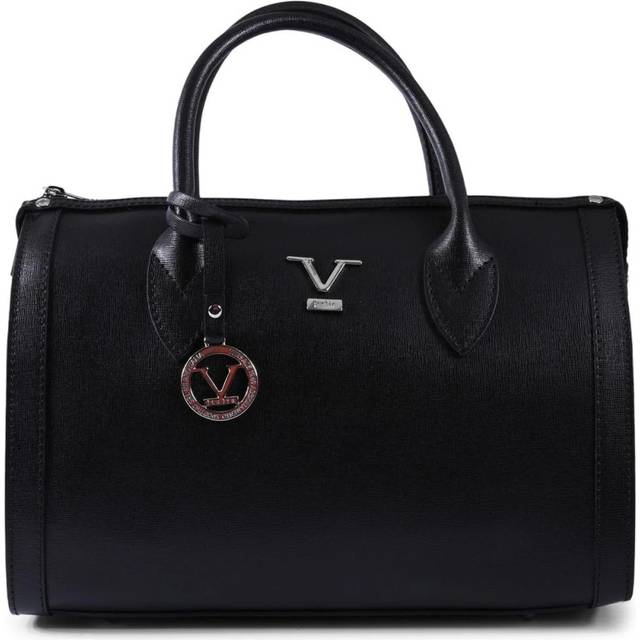 Versace 1969 Abbigliamento Sportivo Srl Milano Italia V Womens Handbag V014 SAFFIANO-S NERO - Black - One Size