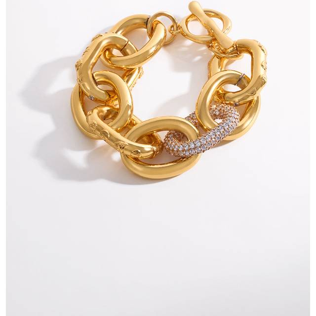 Cosmic Cartouche Bracelet Gold, O/S
