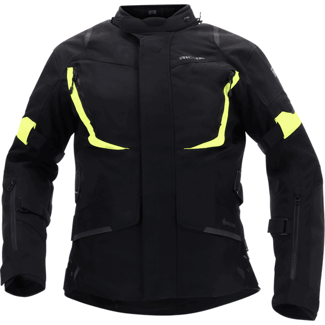 Richa Cyclone II Gore-Tex MC-Jacka Svart/Gul L