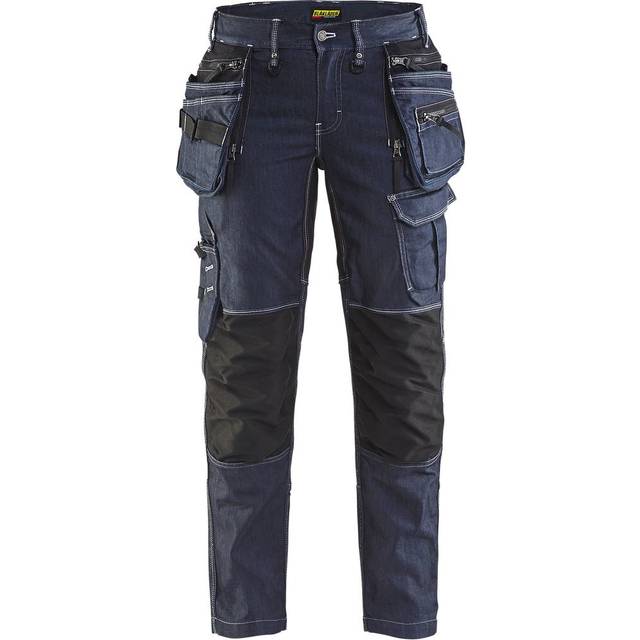 Blaklader Womens Craftman Trousers X1900 Stretch 79901141 Navy Blue/Bl