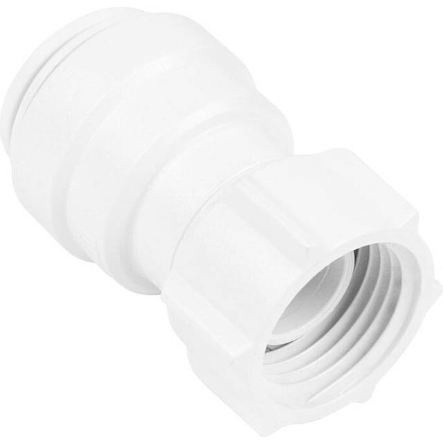 JG Speedfit Female Tap Connector 10mm x 1/2" BSP in White Plastic