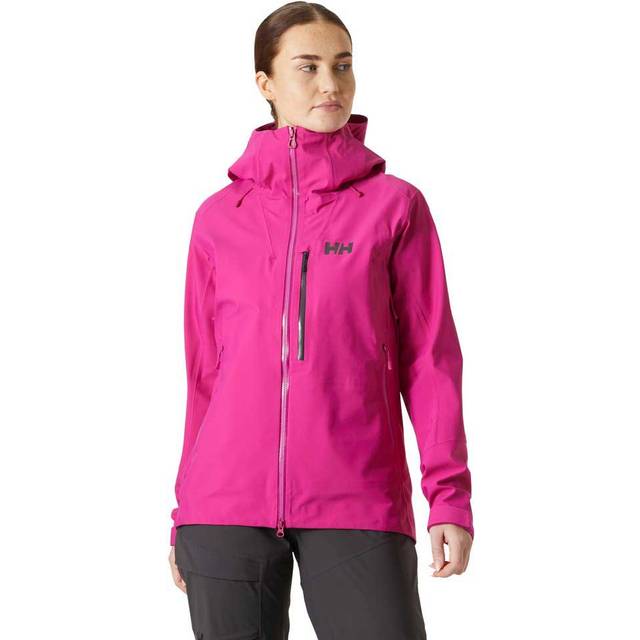 Helly Hansen Verglas Backcountry Jacket - Skidjacka - Dam Magenta 2.0 XL