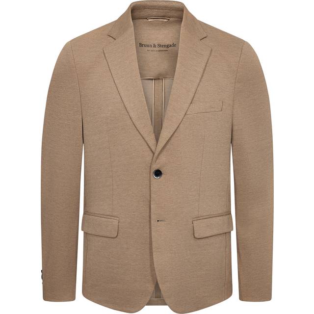BRUUN & STENGADE Bs Marne Classic Fit Blazer |Beige |52
