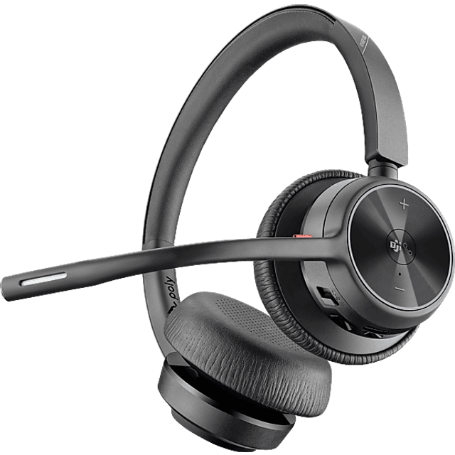HP Poly Voyager 4320 On-ear headset Bluetooth, Sladd Stereo Svart Headset