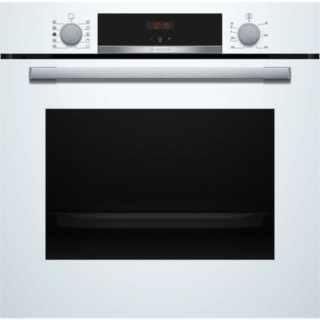 Bosch HQA534BW3B White Red Led Display, 7 Functions,Added Steam, Ecoclean Back