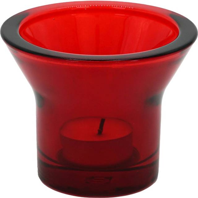 Born In Sweden Lumi tealight holder Ø10 cm Red