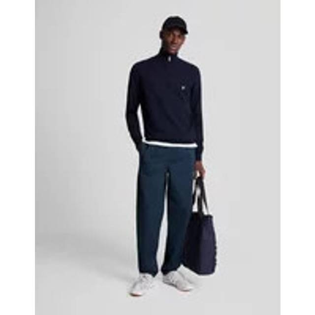 Lyle & Scott – Marinblå manchesterbyxor, del av set
