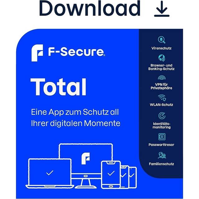 F-Secure Total - 15 enheder / 2 år