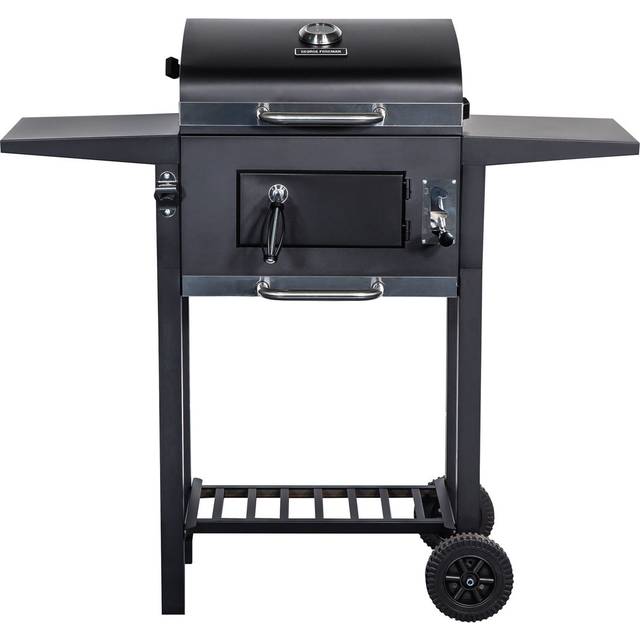 George Foreman Large Outdoor Smoker Charcoal BBQ