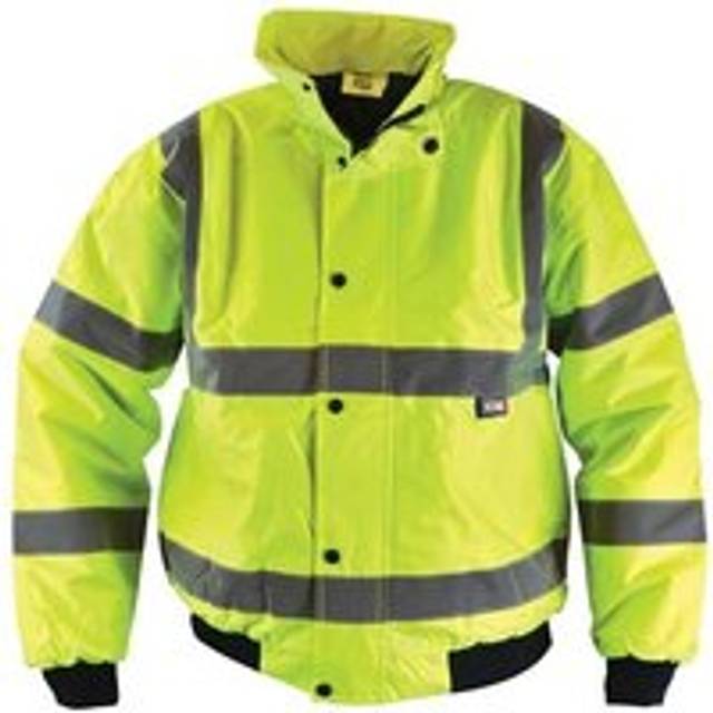 Scan - UC804 Hi-Vis Yellow Bomber Jacket Coat - xl (48in) scahvbjxl