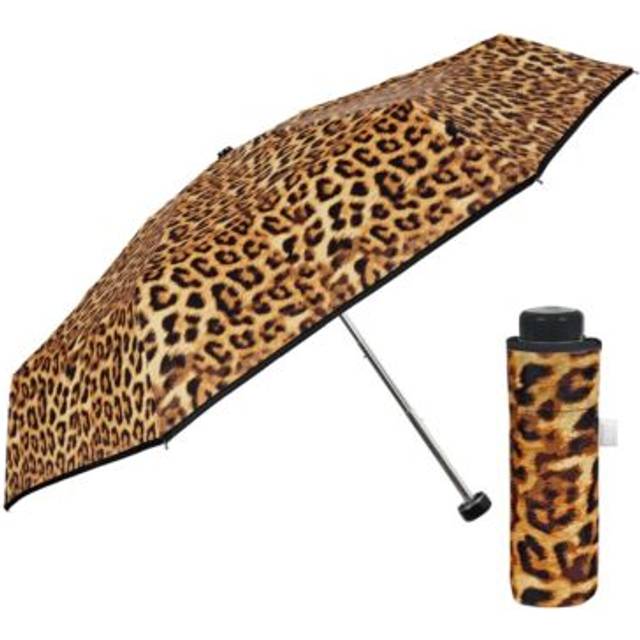 Printed manual folding umbrella Perletti - Jaune - 90 cm