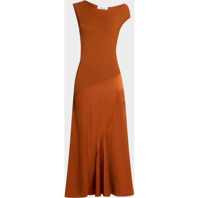 Derek Lam 10 Crosby Madeline Mixed Media Dress
