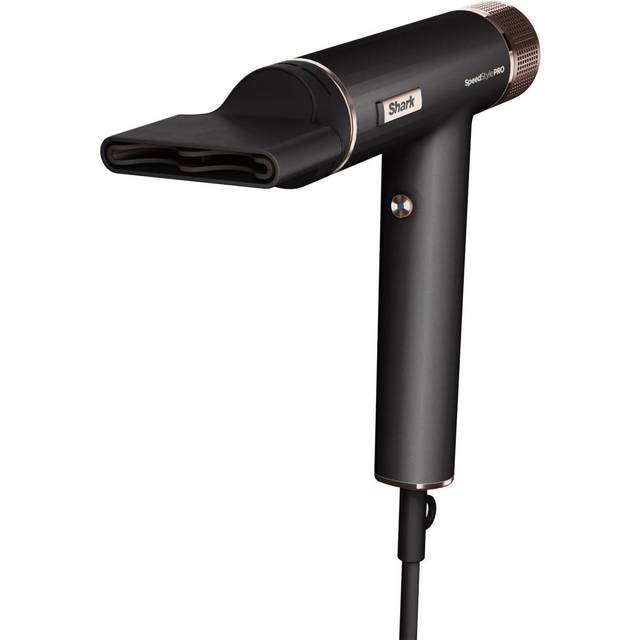 Shark SpeedStyle Pro Hair Dryer, High Performance and Speed Hair Dryer for All Hair Types with Scalp Shield Technology, 5 Attachments, Lightweight,