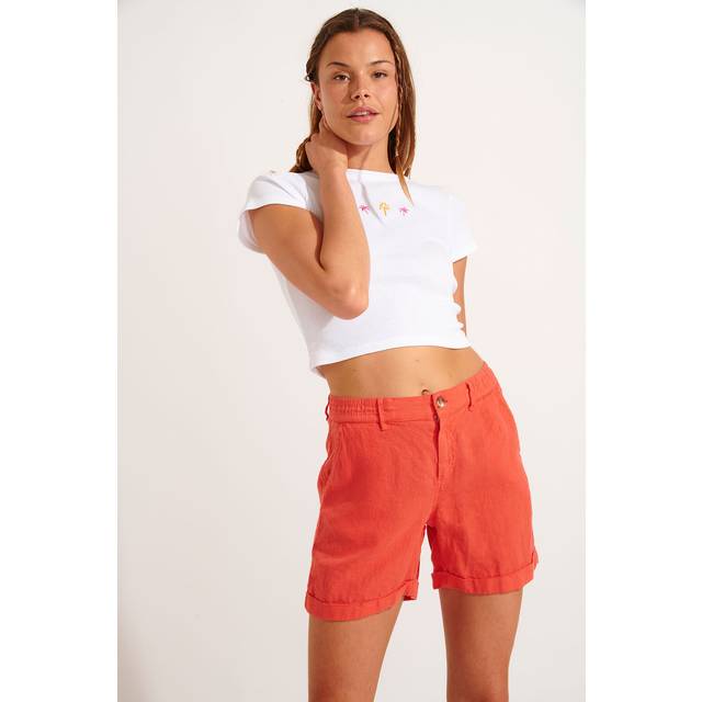 Women's Bermuda shorts Banana Moon Planet Hawston - Orange