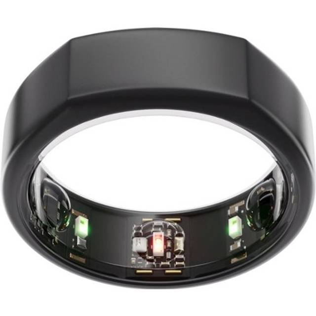 OURA Ring Gen3 Heritage - Stealth Black, Size 10, Black