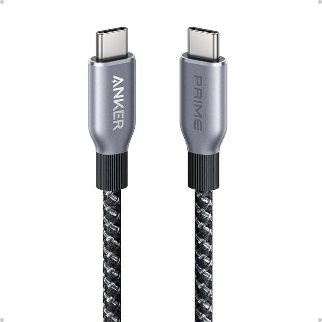 Anker Prime USB-C to USB-C Cable (240W, Upcycled-Braided) 6ft