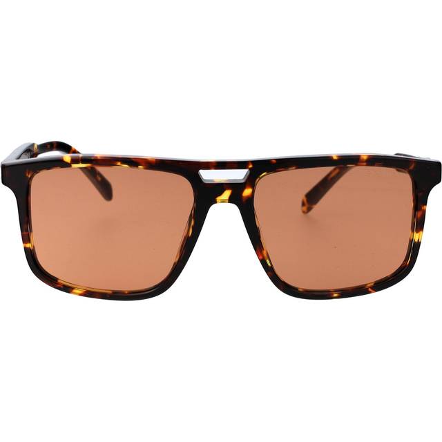 Prada Man PR A22S 14O07V Solglasögon Acetat Sköldpadda Orange Fyrkantig Normal
