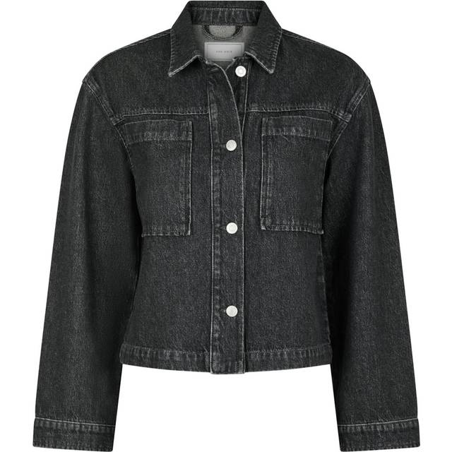 Neo Noir Emilia D Jacket Dam Jeansjackor Stl. 40 - Från Magasin - Dark Grey (40)