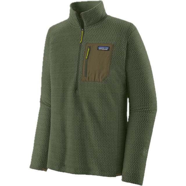 Patagonia R1 Air Zip Neck - Torrey Pine Green - M