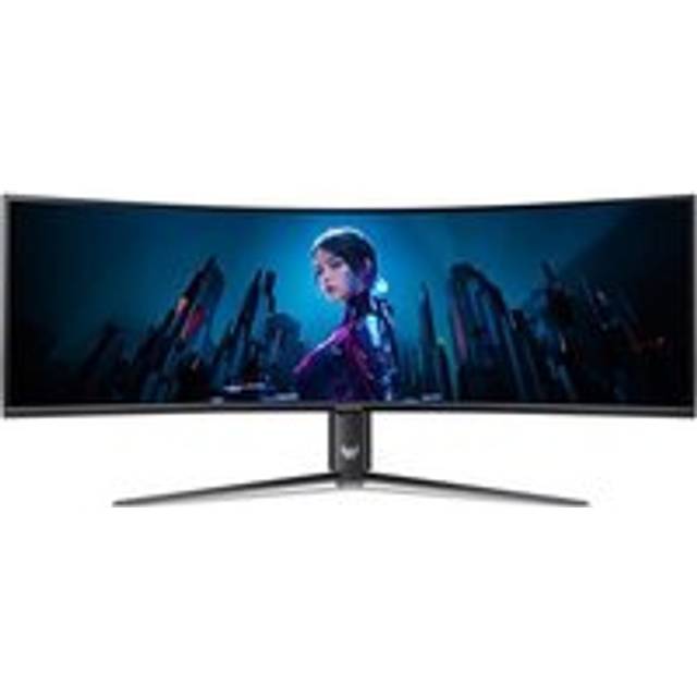 ACER Predator Z57 bmiiphuzx 4K Ultra HD 57" Curved Mini LED Gaming Monitor - Black, Black