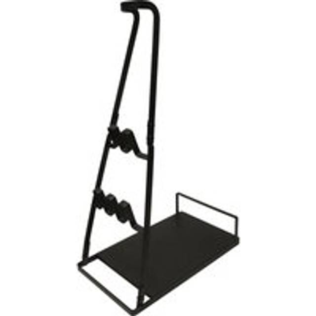 vhbw Storage Stand compatible with Hoover H-Free 300, HF1, HF300, H-Free 100, HF4, HF500, HF9 Handheld Vacuum Cleaner - black