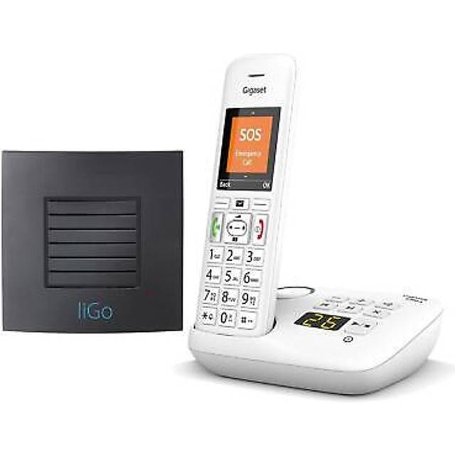 Gigaset Premium E390A Cordless Phone, Single Handset with Big Buttons