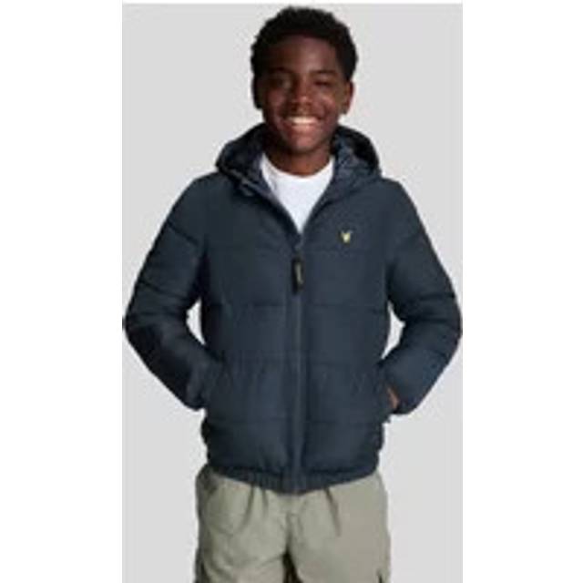 Lyle & Scott Vadderad jacka - Puffer - Dark Marinblå - Lyle & Scott - 9-10 år (134-140) - Dunjacka