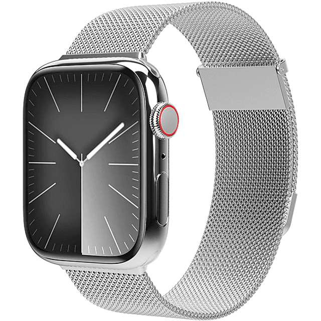 Vonmählen Apple Watch (38/40/SE/41/42mm) Milanese Loop 2 Rostfritt Stål Rem - Rose Gold