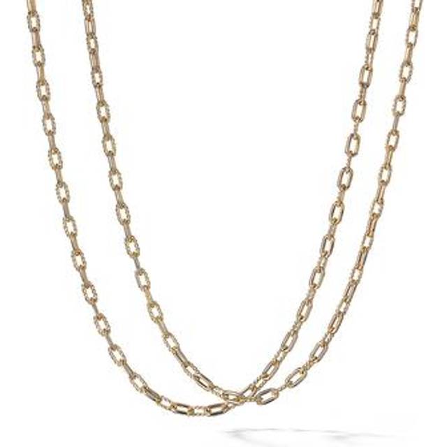 DY Madison® Chain Necklace in 18ct Yellow Gold, 3mm