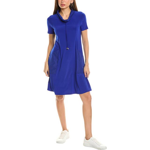 Joseph Ribkoff Funnel Neck T-Shirt Dress