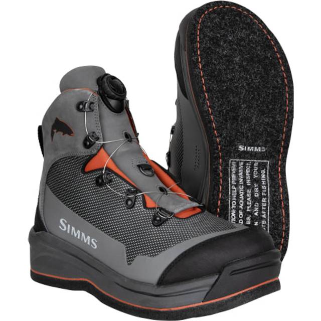 Simms Guide BOA Boot Felt Slate - 14