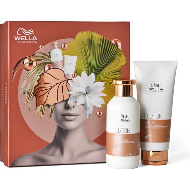 Wella Professionals Fusion Intense Repair Conditioner And Shampoo Gift Pack Box
