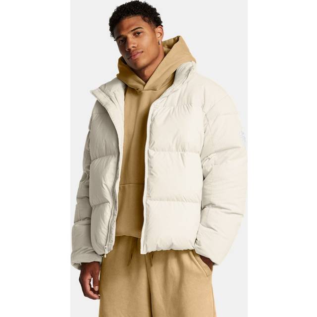 Under Armour Limitless Down Corduroy Men's Puffer Jacket Summit White / Summit White XL