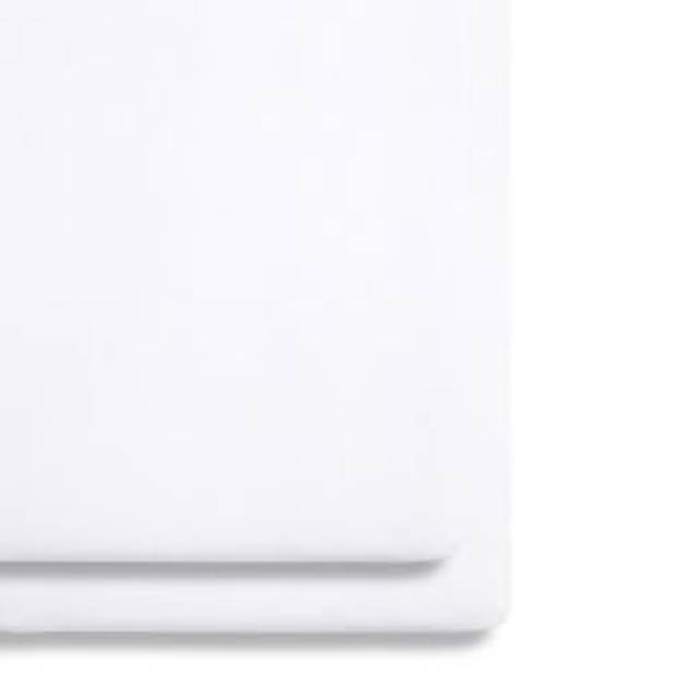 Cot & Cot Bed 2 Pack Fitted Sheet – White