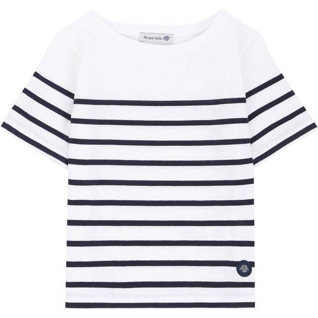 T-shirt marinière child Armor-Lux etel - Bleu - 10 years