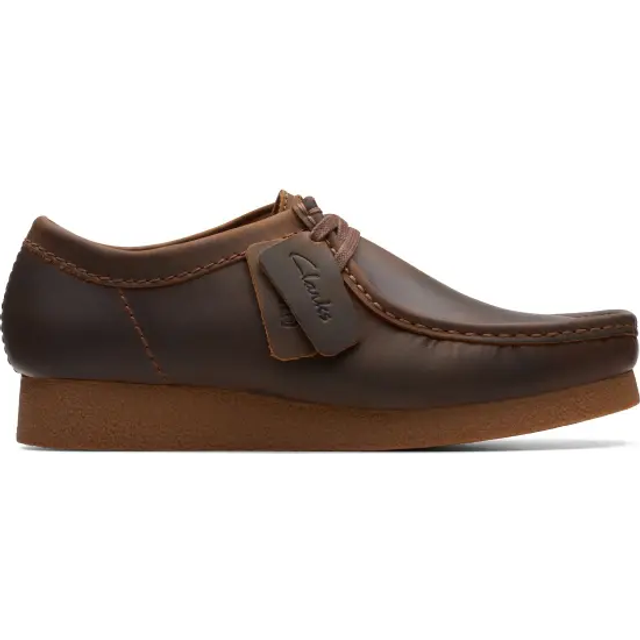 Clarks Wallabee EVO Lace Up Shoes, Brown, Size 12, Men