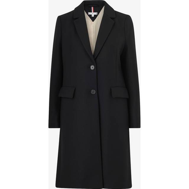 Wool Mix Coat - Black - 10