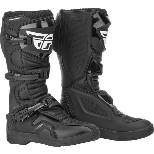 Fly Racing Maverik Motocross Boots, black, Size 41 38 40 for Men