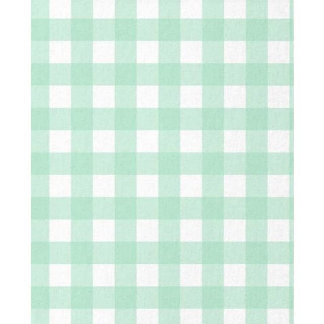 "1"" Checkered Gingham PolyPoplin Fabric by The Yard - 60 Inch Wide"