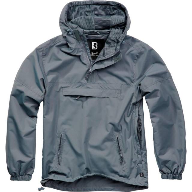 Brandit Summer Windbreaker, textile jacket , color: Grey , size: M