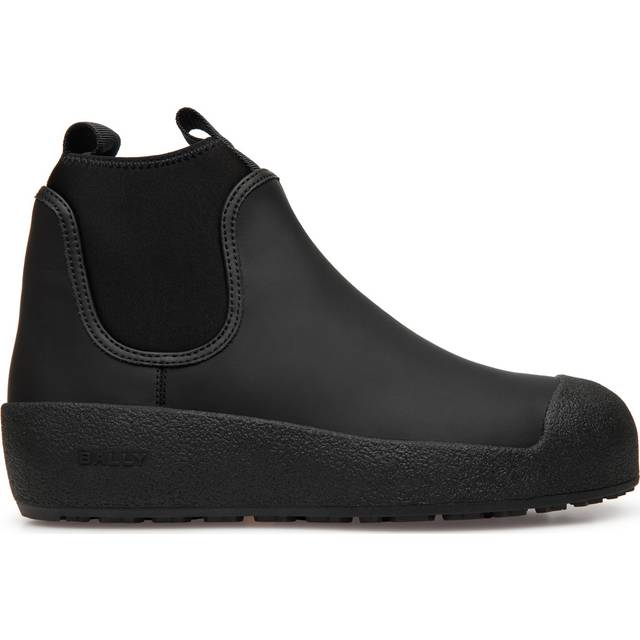 Bally Men's Cubrid Ii Rubber Calf Black, 41