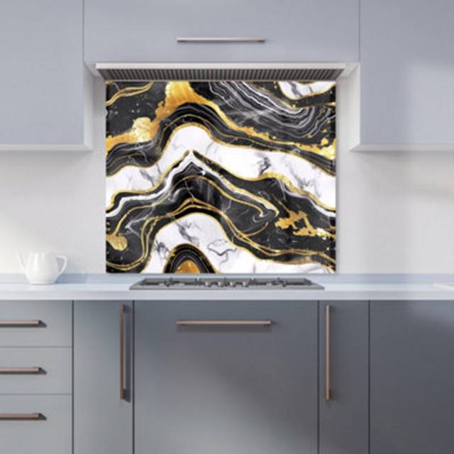 Warren Reed - Designer Spring Tulips Kitchen Splashback W600Mm X H600Mm, Multi