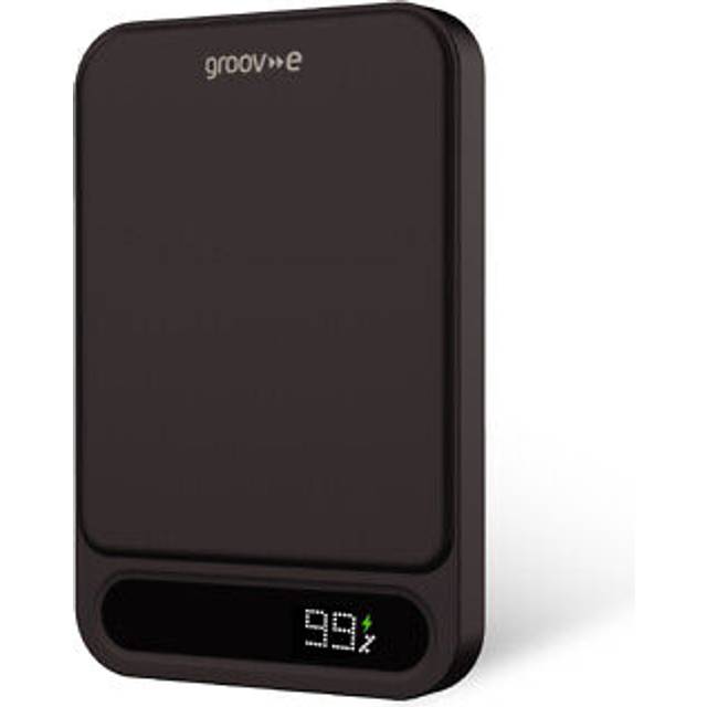 GROOV-E GV-CH5000M -BK Portable Power Bank - Black, Black