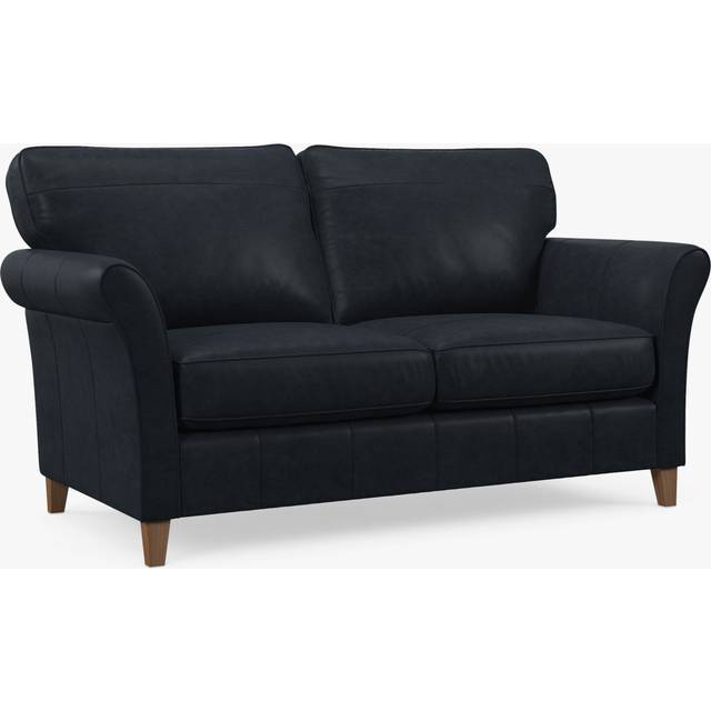 John Lewis Charlotte II Large 3 Seater Leather Sofa, Light Leg