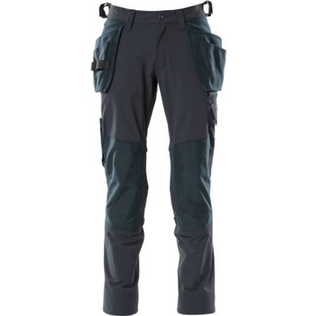 Mascot Stretch Trousers with Holster Pockets - Dark Navy 82C56 (L32W40.5)