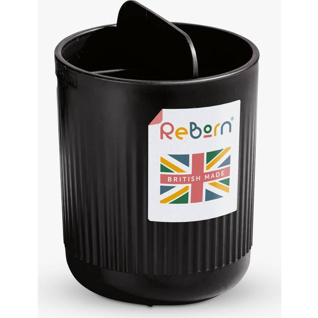 ReBorn Recycled Toothbrush Holder - Black, Black