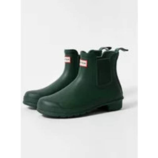 Hunter Original Rubber Women's Chelsea Boots - Hunter Green - UK 7