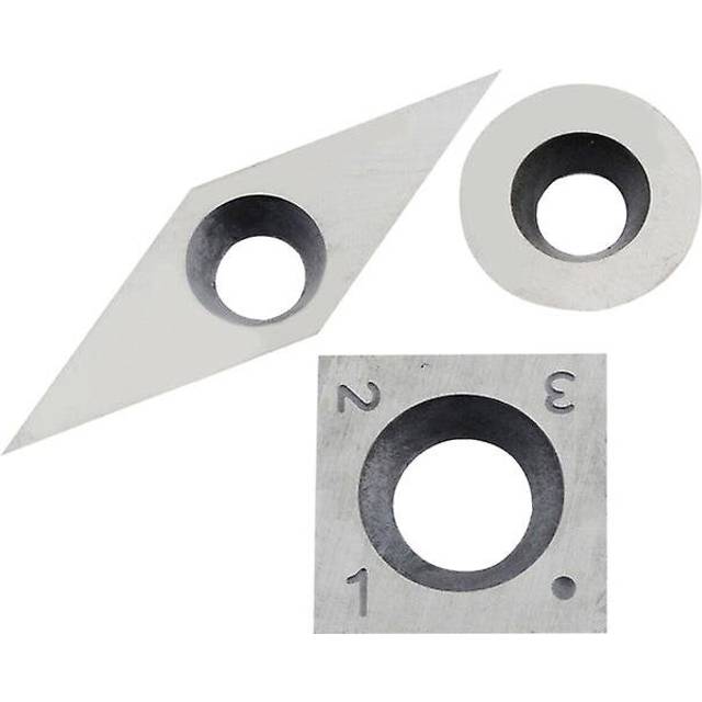 3Pcs tungsten carbide inserts cutter set for wood turning working lathe tool